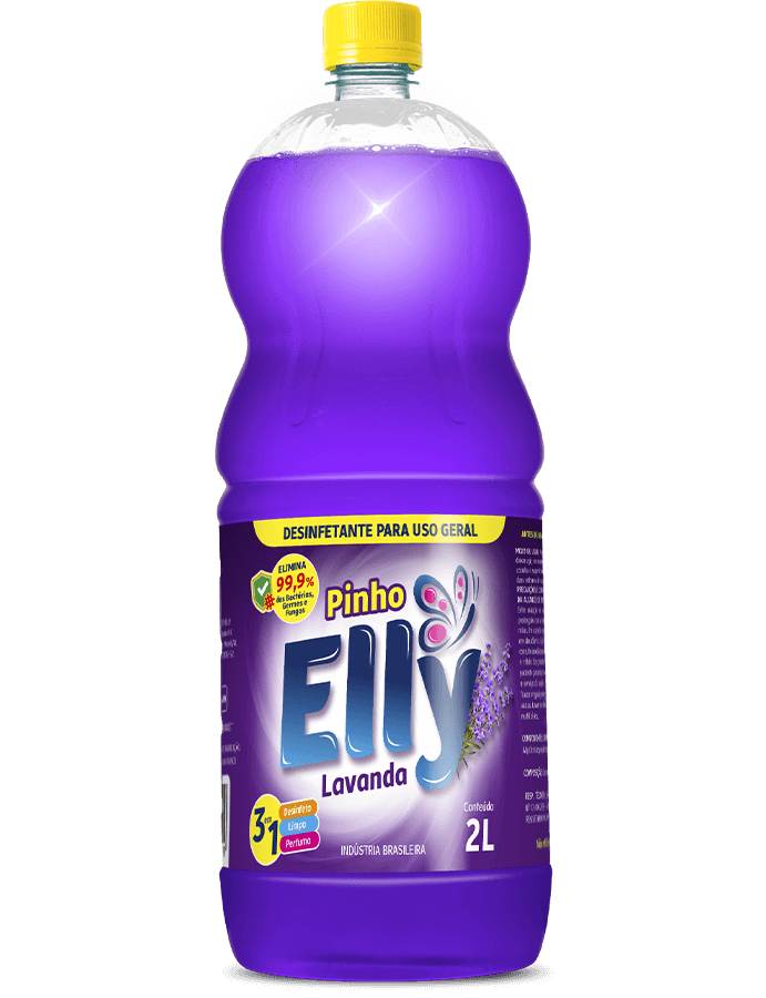 Desinfetante pinho Elly lavanda 2L